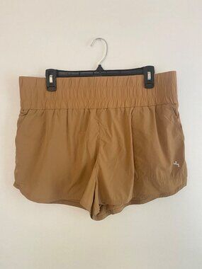 Joylab Women's High-Waisted Brown Athletic Shorts Large